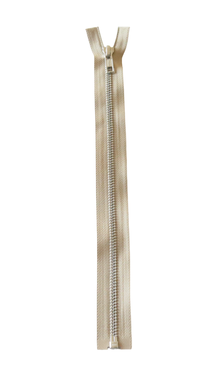 Zipper metalen 6mm - Verschillende lengten