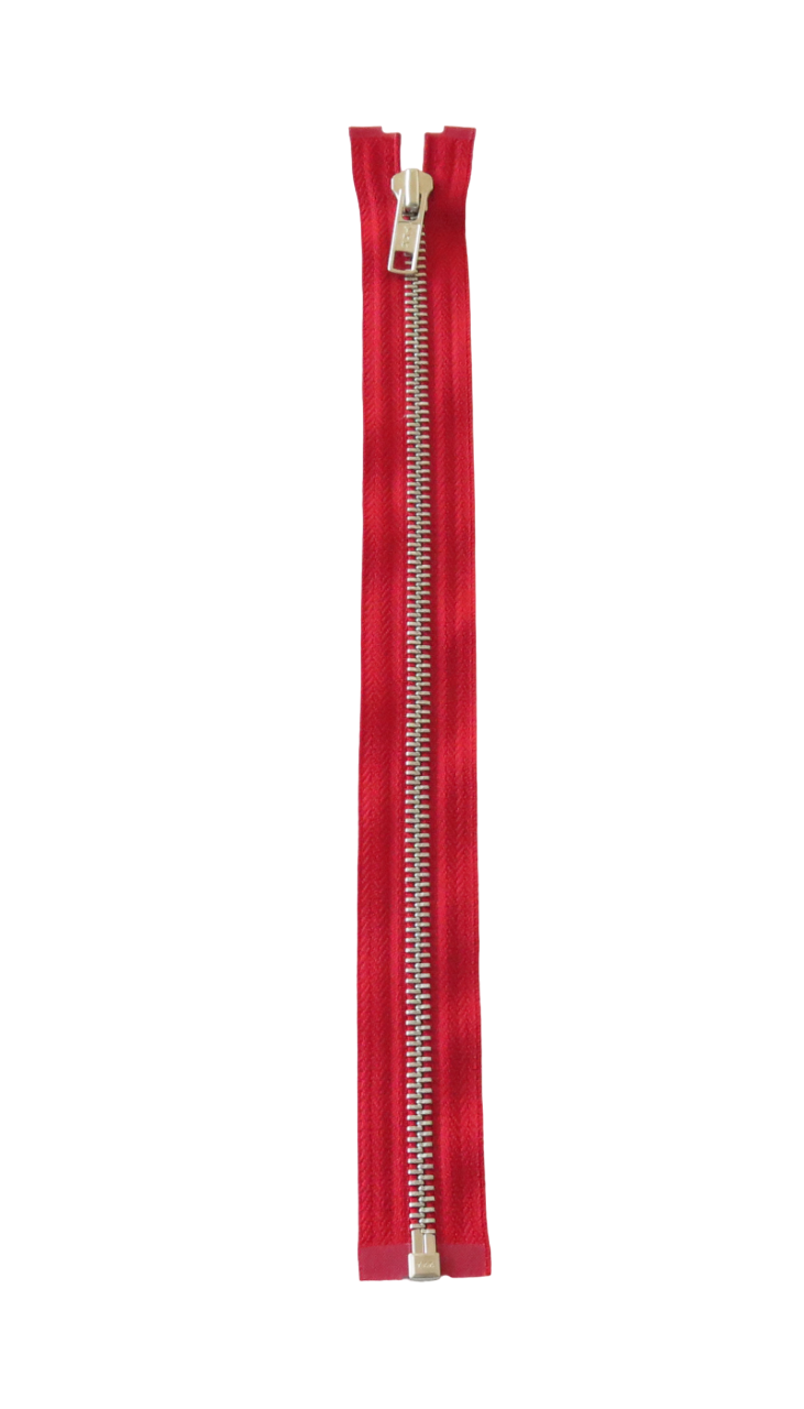 Zipper metalen 6mm - Verschillende lengten