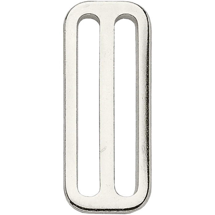 Surcingle attachment, slide - Steel nickel plated, 50 mm clear width