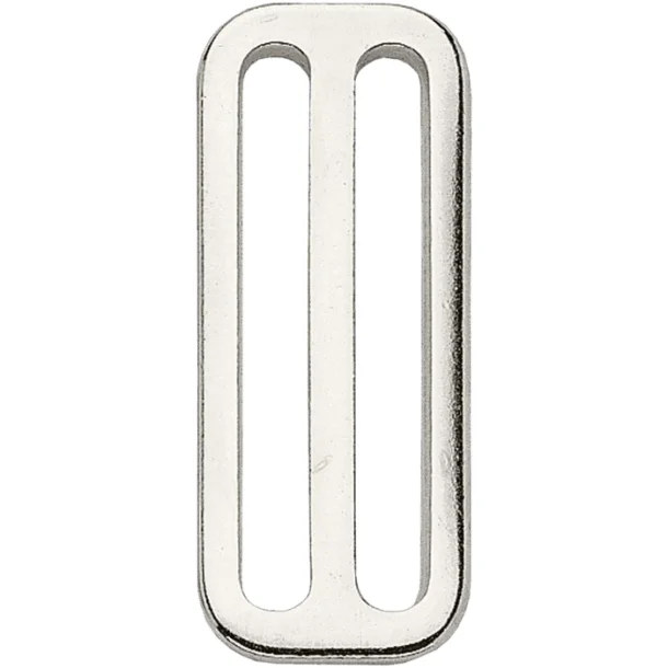 Surcingle attachment, slide - Steel nickel plated, 50 mm clear width