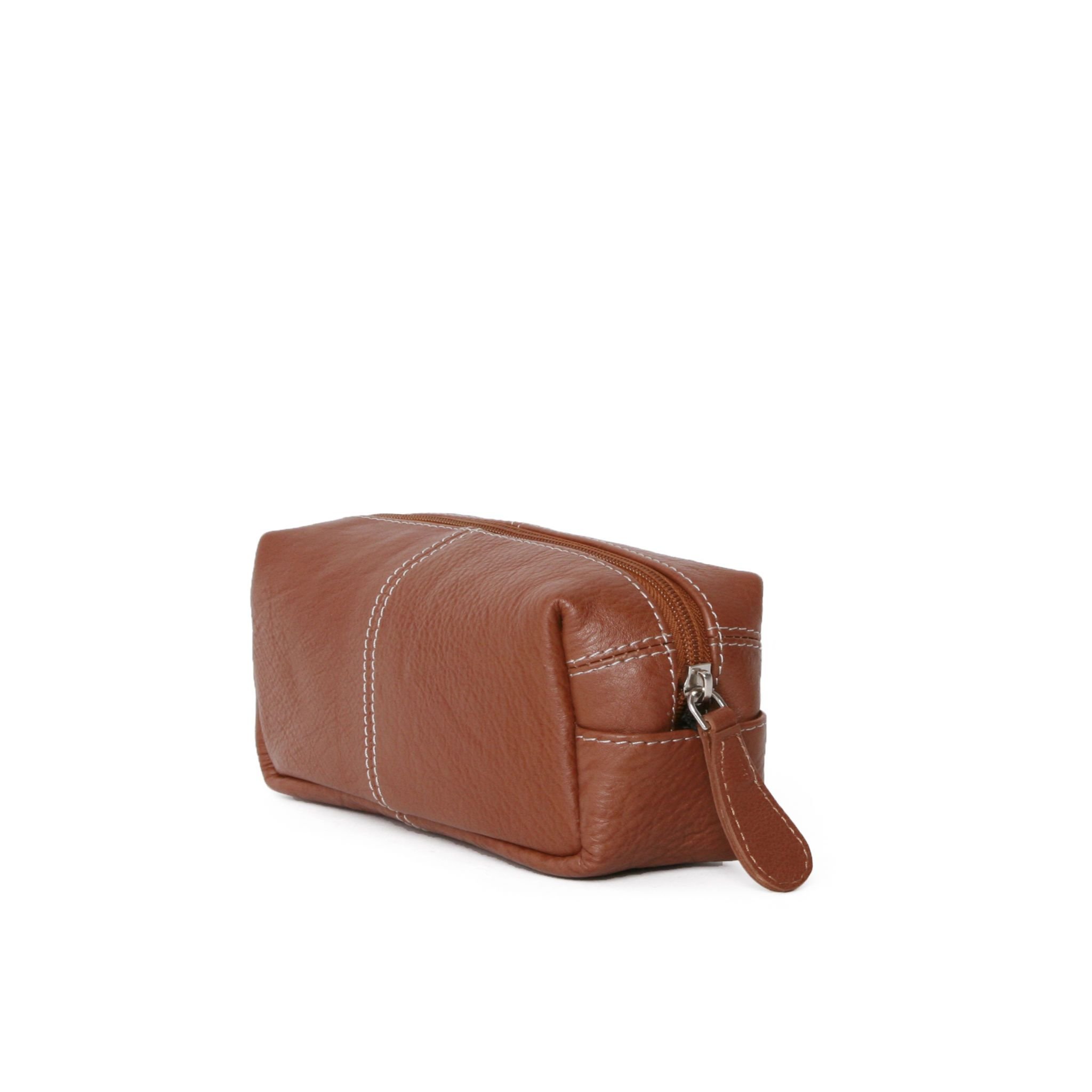 Voyage Toiletry Bag in leather