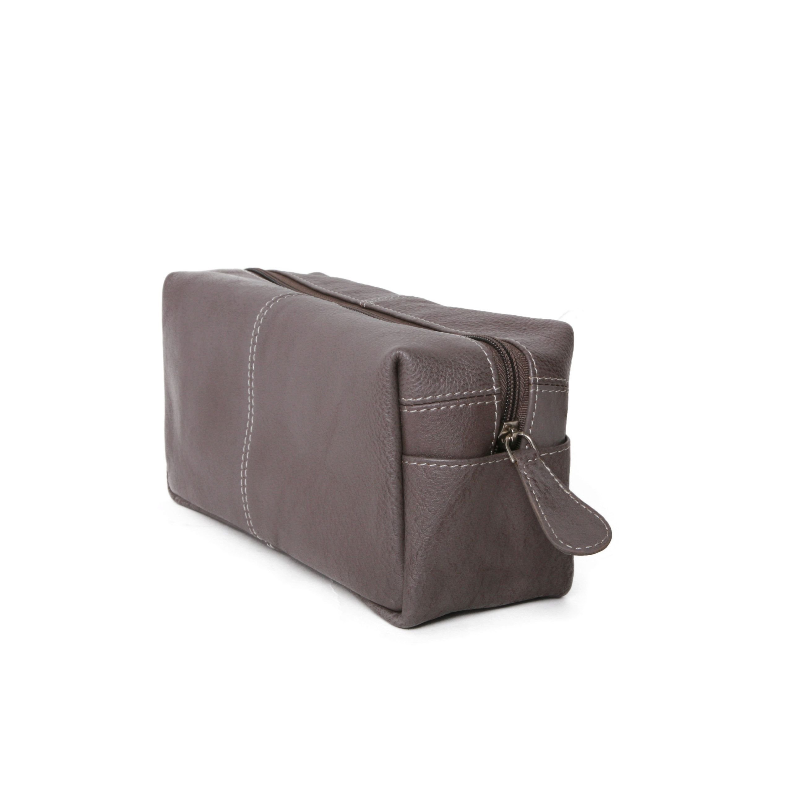 Voyage Toiletry Bag in leather