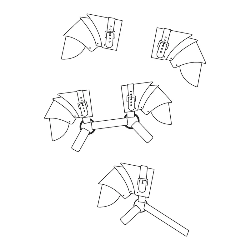 Schulterpanzer Papierschnittmuster