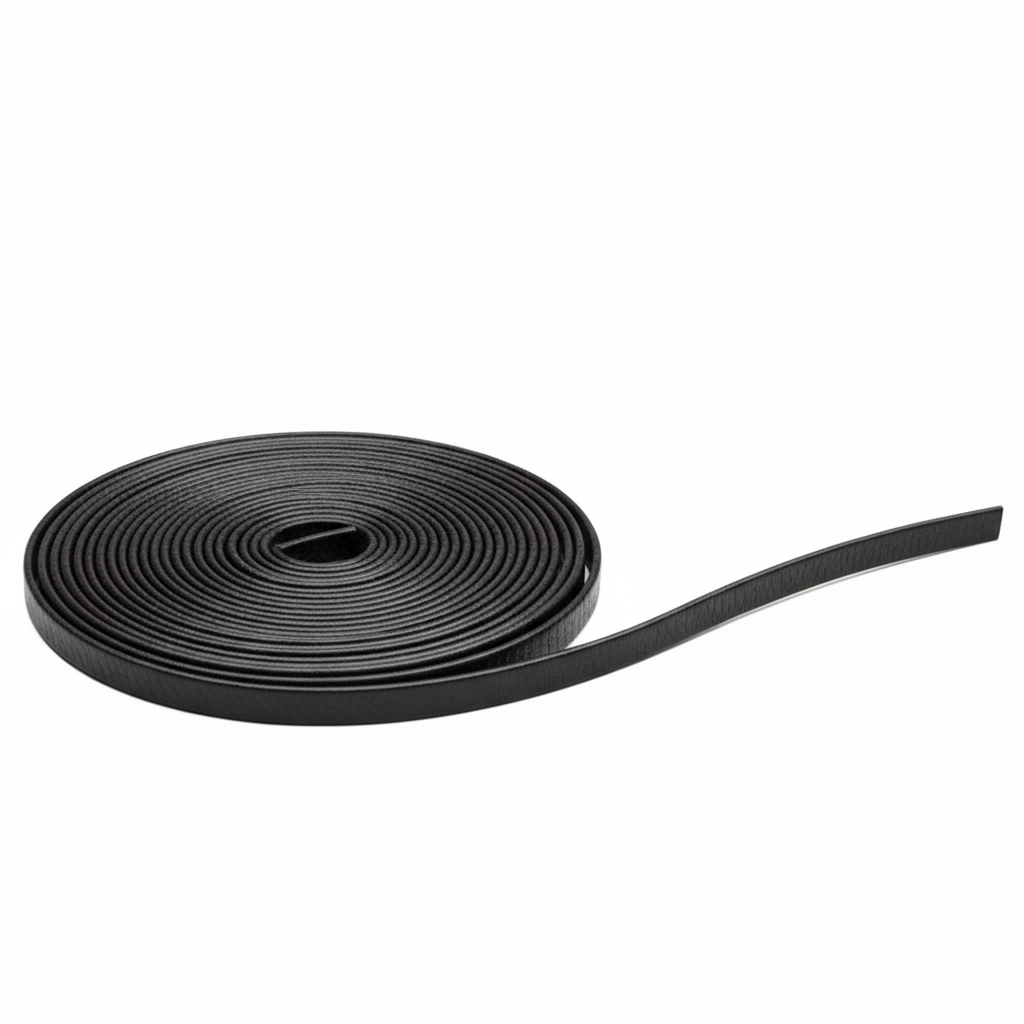 Skindbnd foldet 1mm tyk