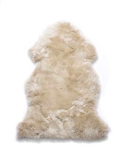 Tapis en peau de mouton 135cm de long / 60cm de large