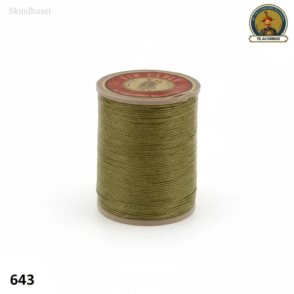 Lin trd - Fil Au Chinois Lin Cbl 332 - 0,77mm - 133m 266 Bleu