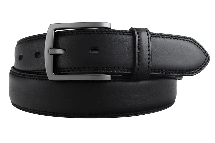 Klassiskt 35 mm lderblte i vegetabiliskt garvat italienskt lder.