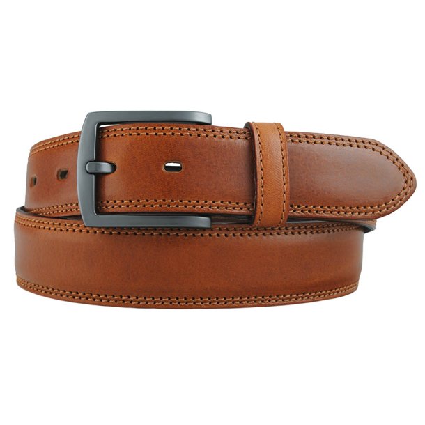 Classic 35 mm belt in vegetable-tanned Italian leather.