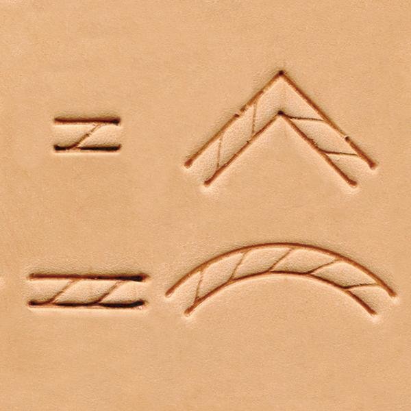 Large Rope Border Stamp Set Stamps Leather House Fur, Buckles