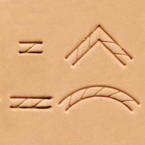 Large Rope Border Stamp Set