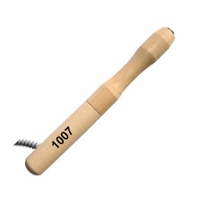 Træhåndtag kurvet 29mm- Regad