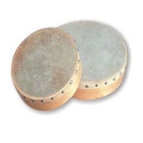 Trommeramme i træ 18cm