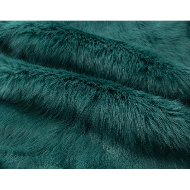Peau de lapin turquoise