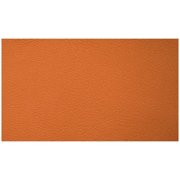 Upholstery leather hide soft 1,0-1,3 mm - approx 50 sqf Red yellow. Quality III