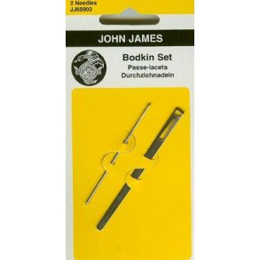 John James Bodkin Durchziehnadeln 2 stck