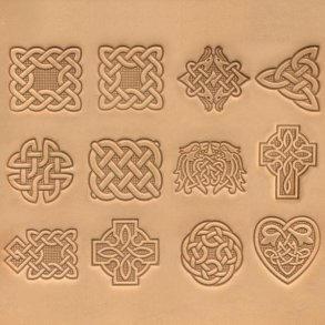Celtic 3-D Stamp Set - 11 pcs
