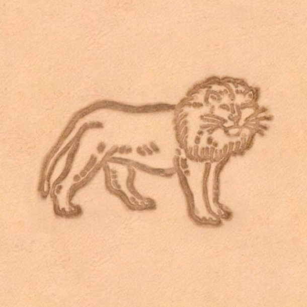 3D Punziereisen Lion 2D Stamp