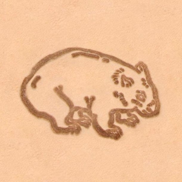 3D Punziereisen Wombat 8334
