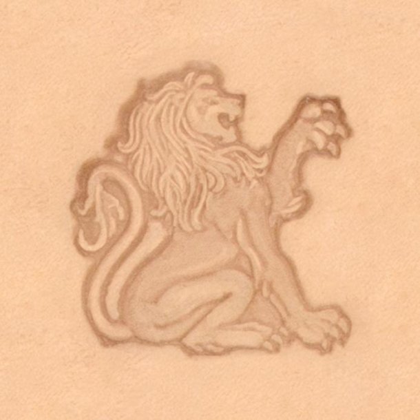 3D Punsler Lion Crest 3D Stamp, Right