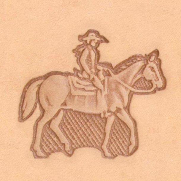 Sceaux 3D Horse &amp; Rider 3D Stamp