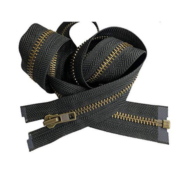 Zipper metalen 6mm - Verschillende lengten