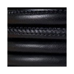 Machine Stitched Nappa Round Leather Cord 5mm