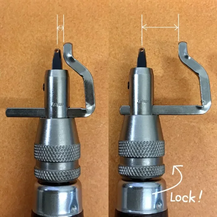 LuxPro Traceur de rainures Japonaises