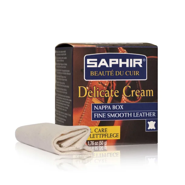 Crme dlicate + chamoisine - Saphir