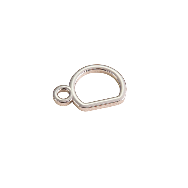 BOUCLE D POUR SANGLE DE SAC 15mm