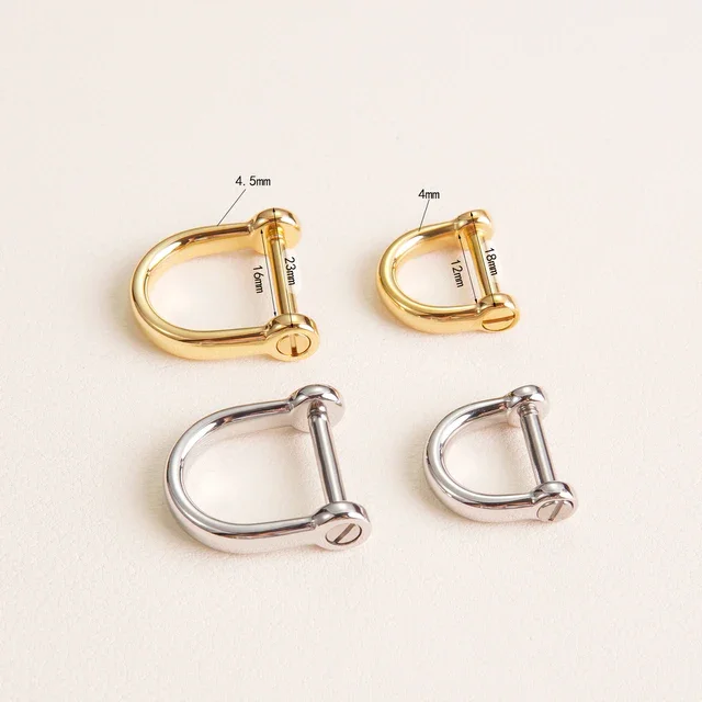 D-RING WITH SCREW PIN