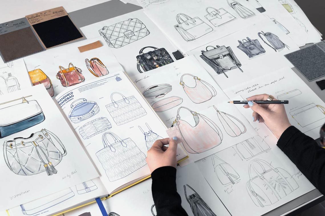 Fashionary Bag Design - 128 pages