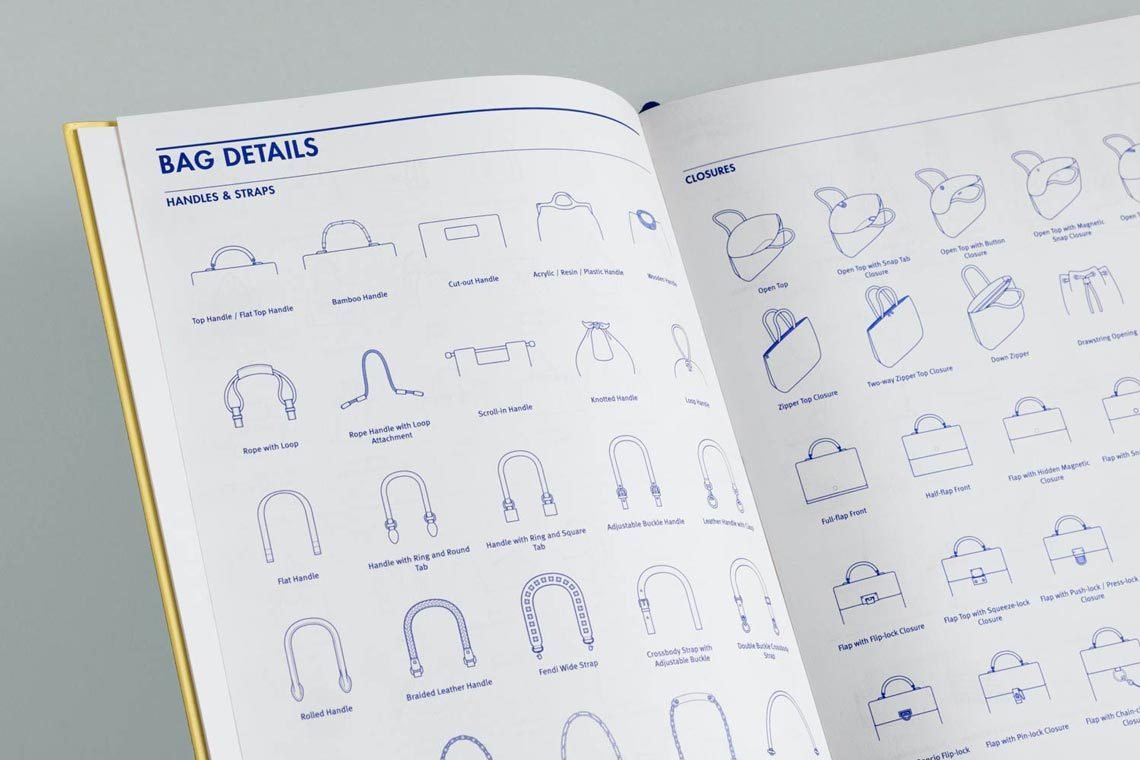 Fashionary Bag Design - 128 pages