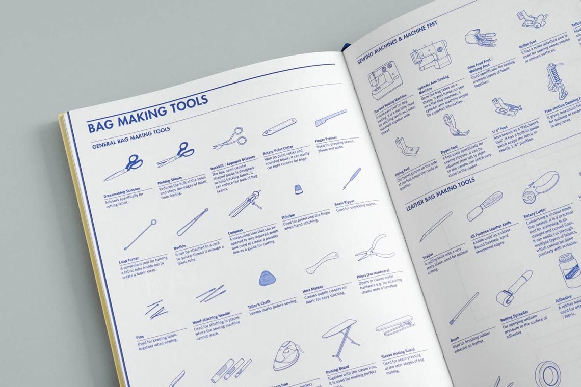 Fashionary Bag Design - 128 pages