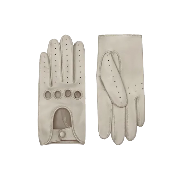 Krehandsker i glat bldt lammeskind