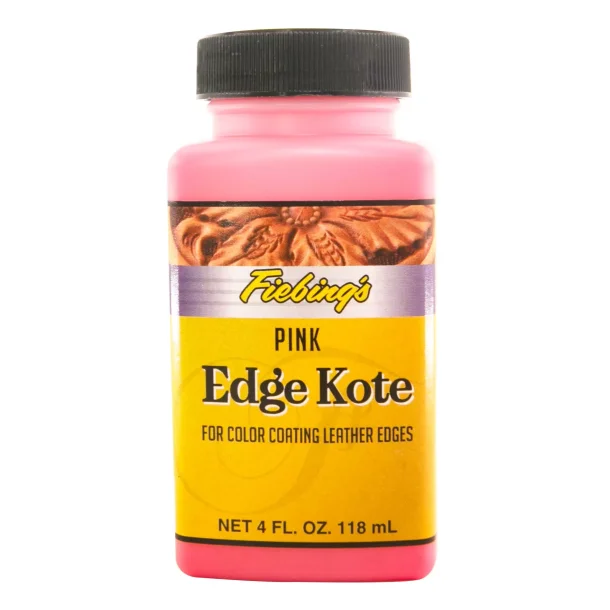 Kantfarve - Fiebing Edge Kote 118ml Pink
