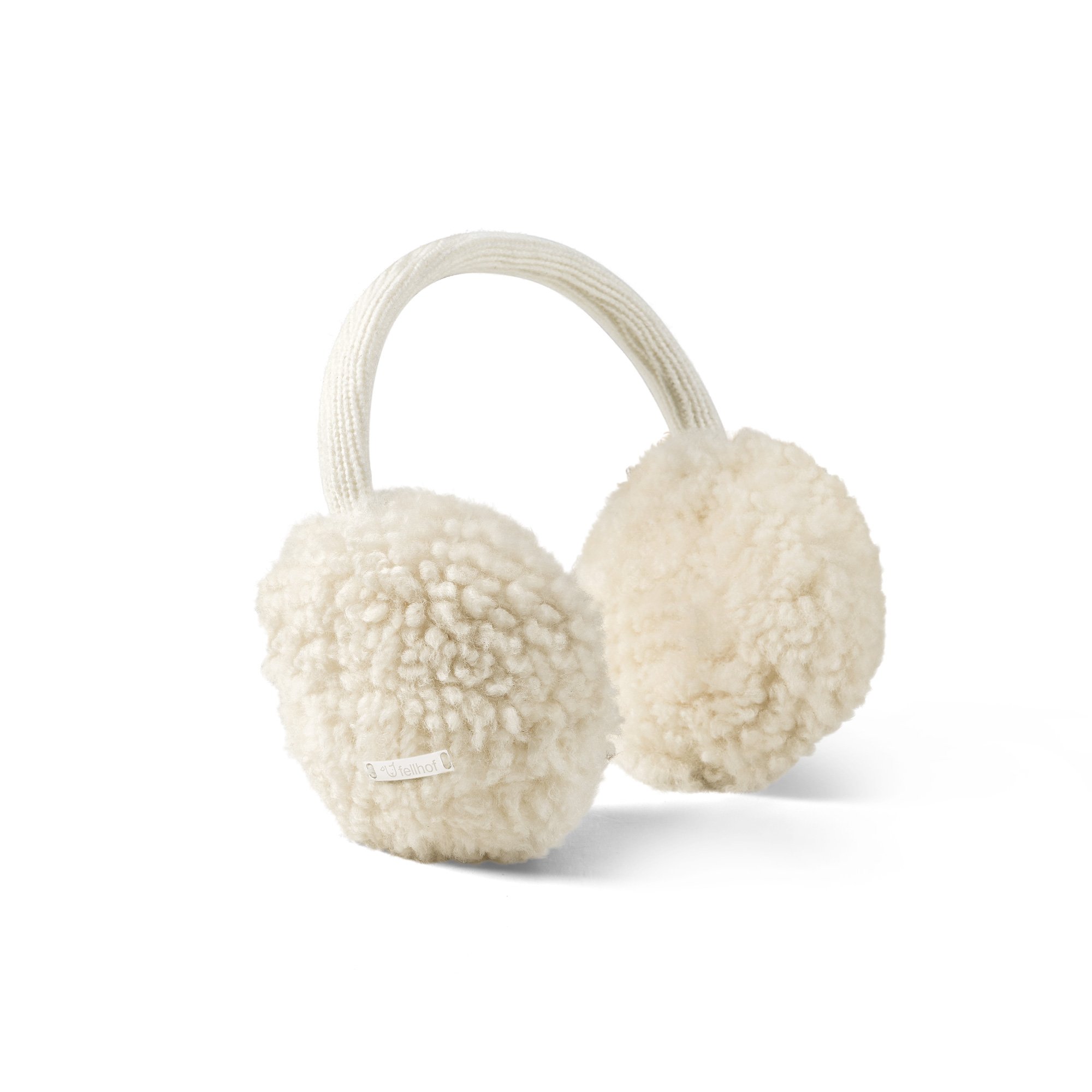 Oorwarmer van teddy van lamsleer