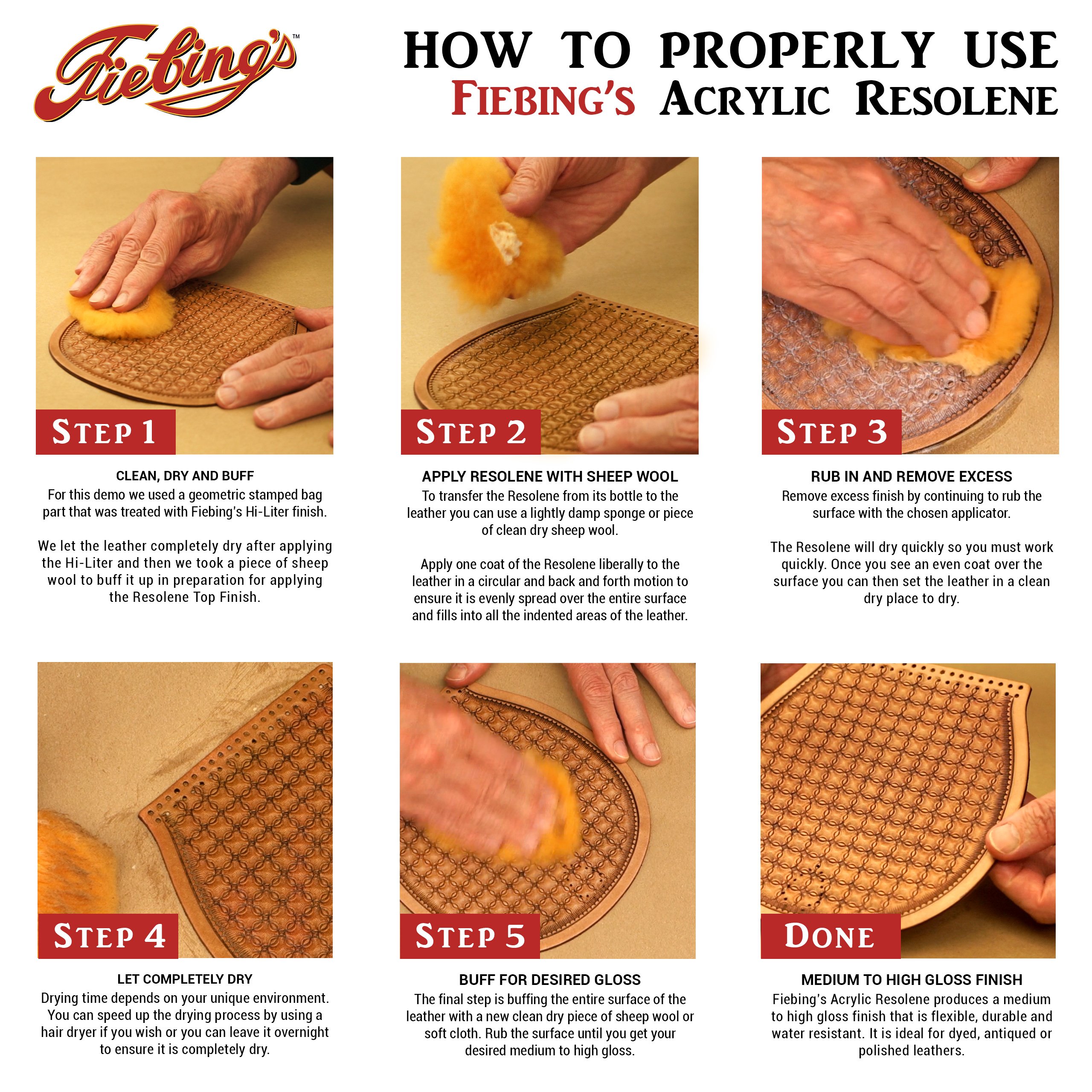 Resolene Top-finish Fiebings