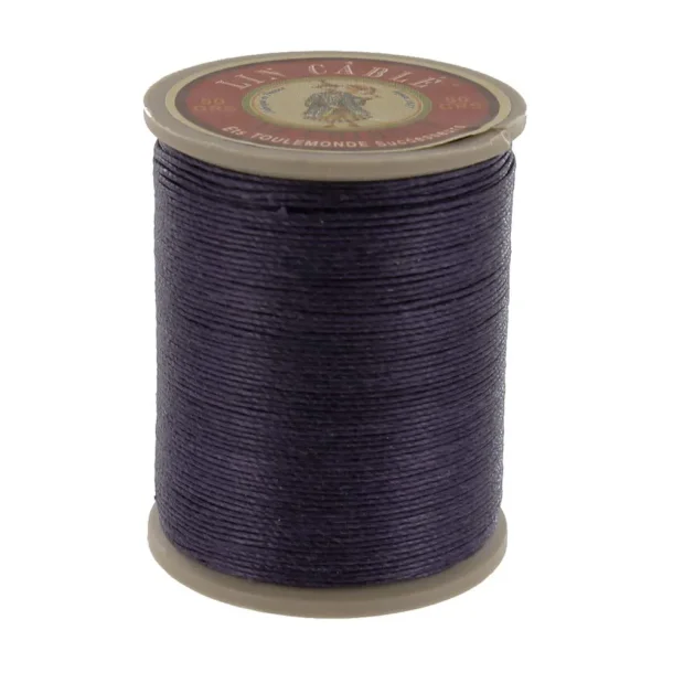 Lin trd - Fil Au Chinois Lin Cbl 332 - 0,77mm - 133m 346 Aubergine