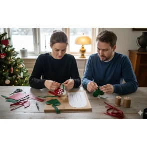 Klassisk hjerte flet - skabelon - Download