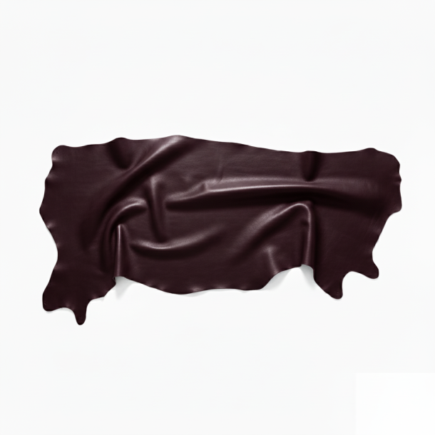 Kalbsleder Bekleidungsleder Anilin 1/2 haut ca. 28-36 qfs 0,5-0,6mm Brombeere