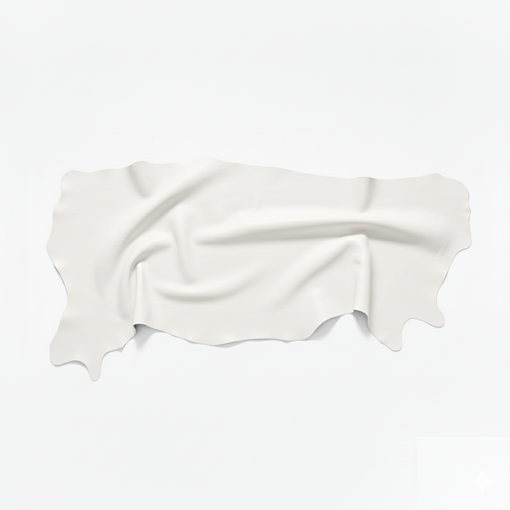 Calvenappa aniline Japanse jersey ca. 28-36 vierkante voet 0,5-0,6 mm Dark Beige