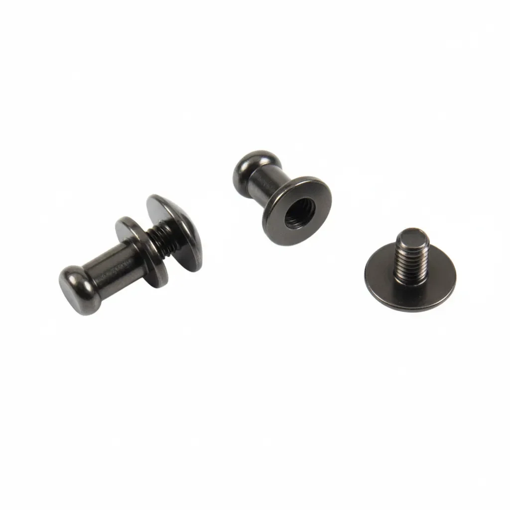 Rivets � t�te ronde pour la fixation - Bouton de col � vis