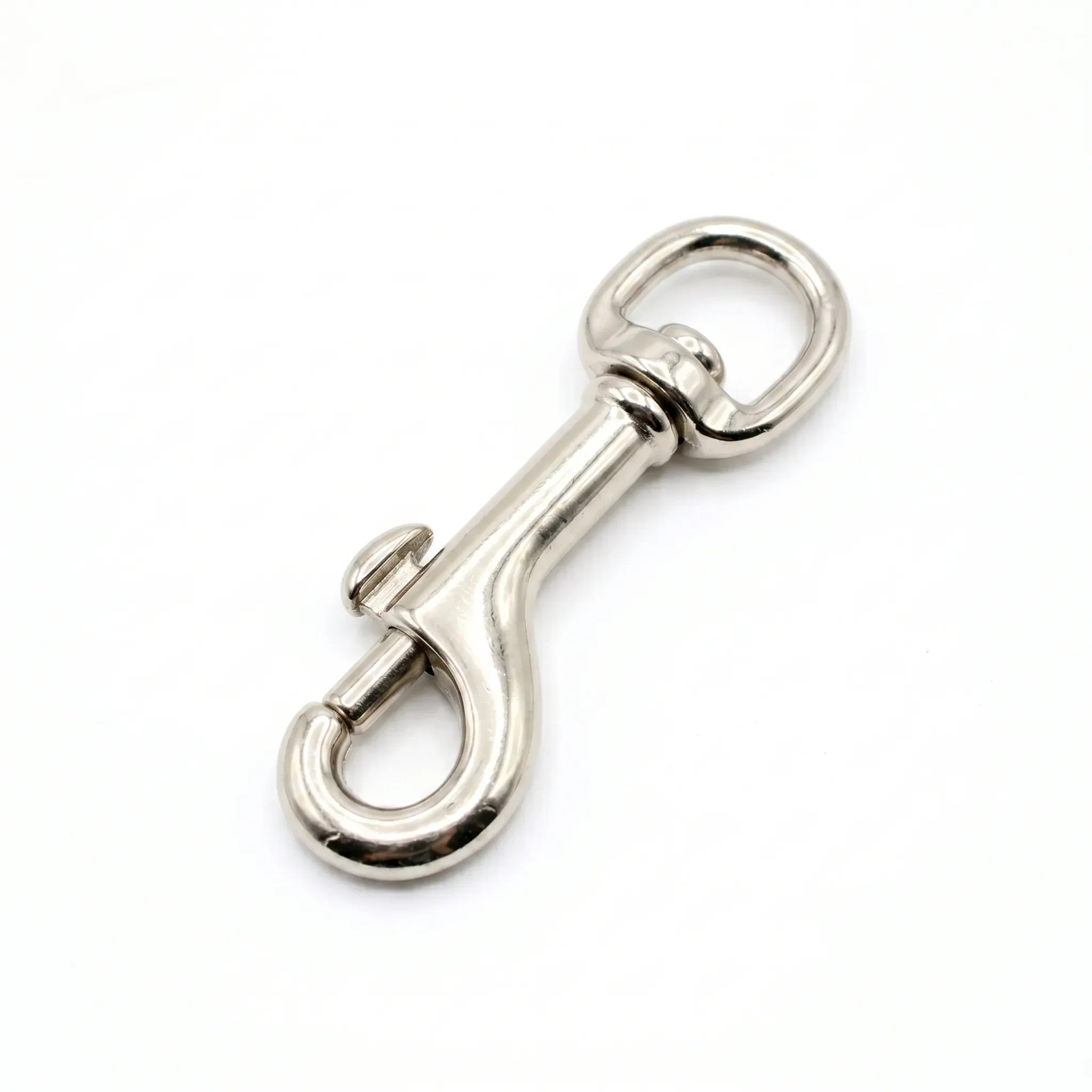 Karabiner st�bt messing 13mm �je/75mm lang