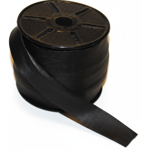 Flad skindbånd 2,5cm 0,6mm