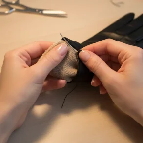 Handskefoer 30% polyester 70% uld