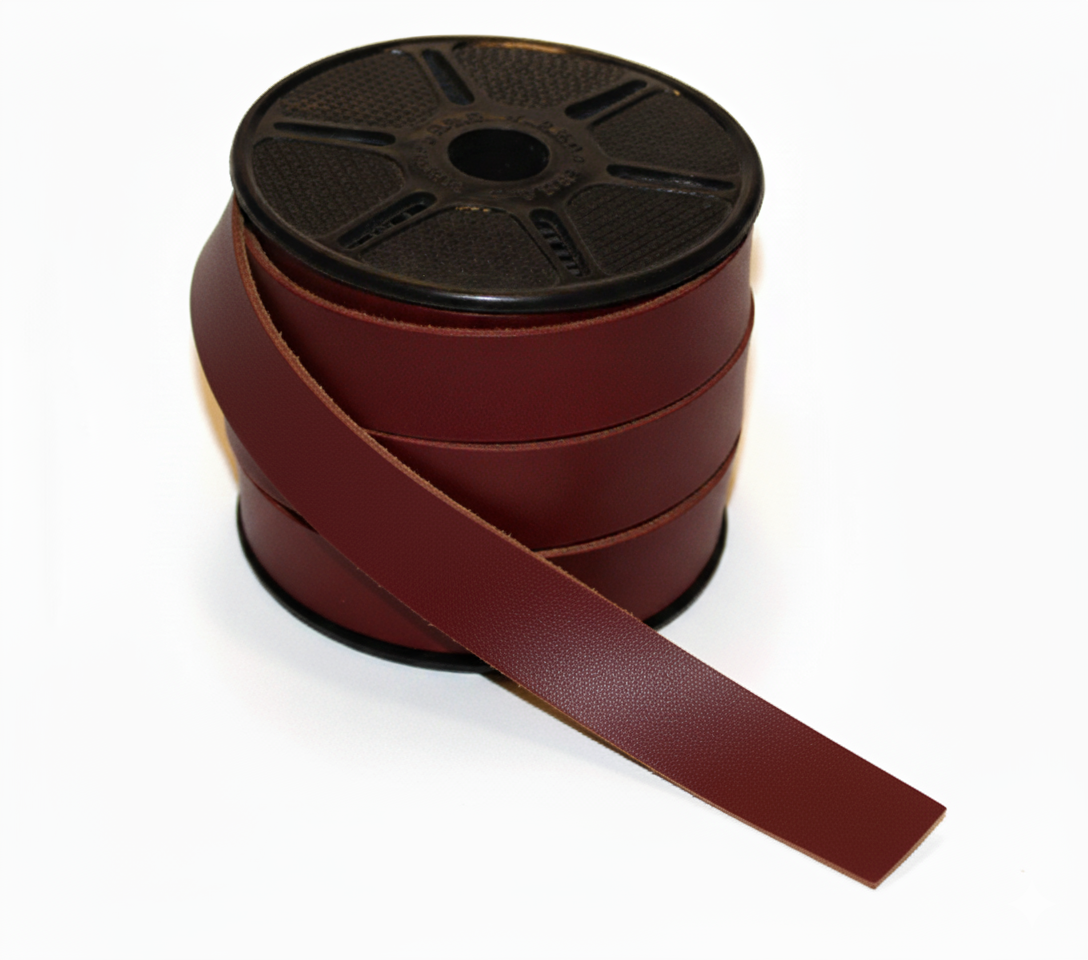Flach soft Lederband 25mm breit 0,6 mm