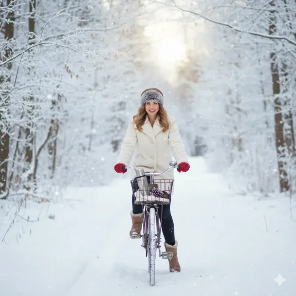 Headband knitted rex rabbit 9cm