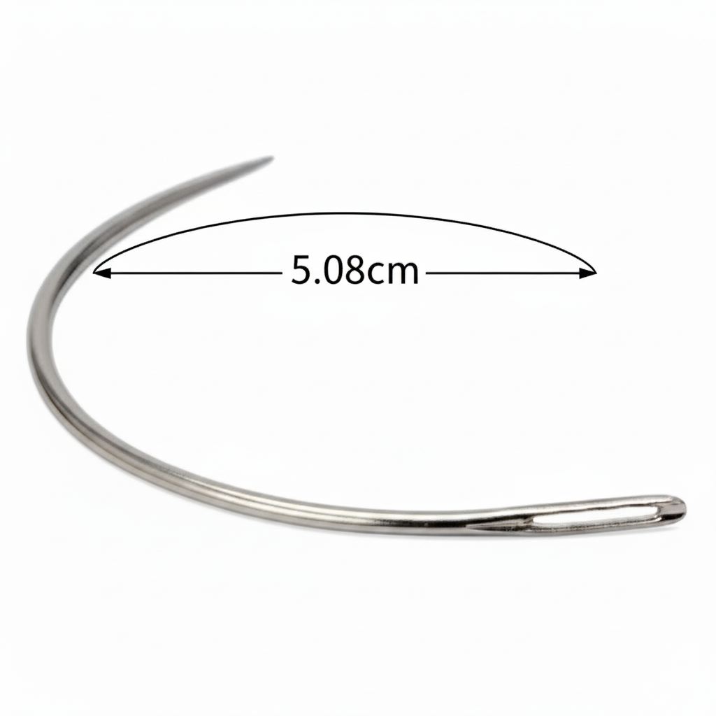 Curved needles