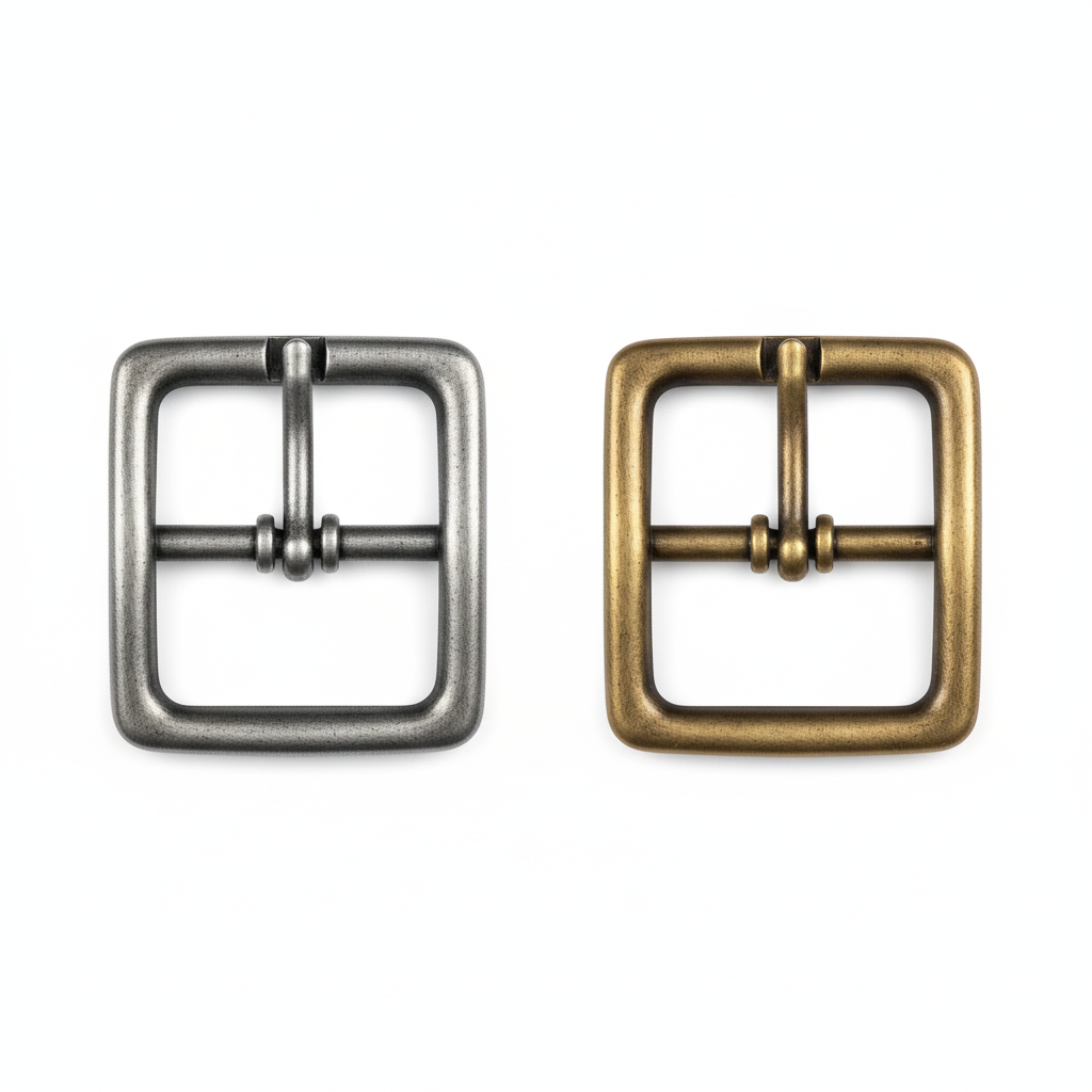 Buckle w/centerbar 074