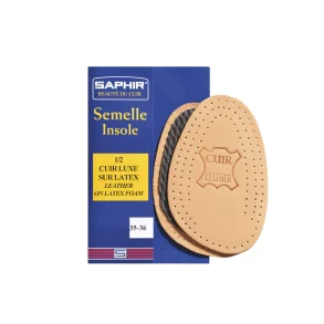 Indlægssål læder latex 1/2 - Saphir